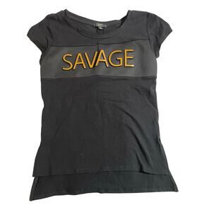 SAVAGE by Redfox NWT black t-shirt large